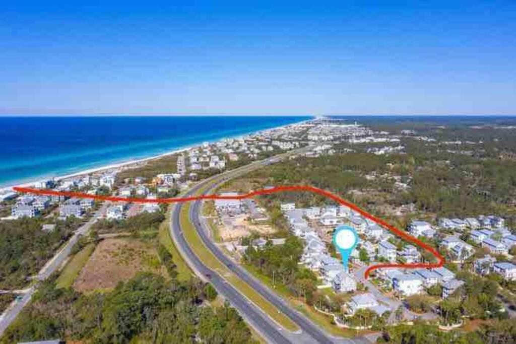 30A Coastal Home Walk To Beach, Lake & Pool Inlet Beach ภายนอก รูปภาพ